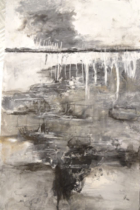 Landschap grijs