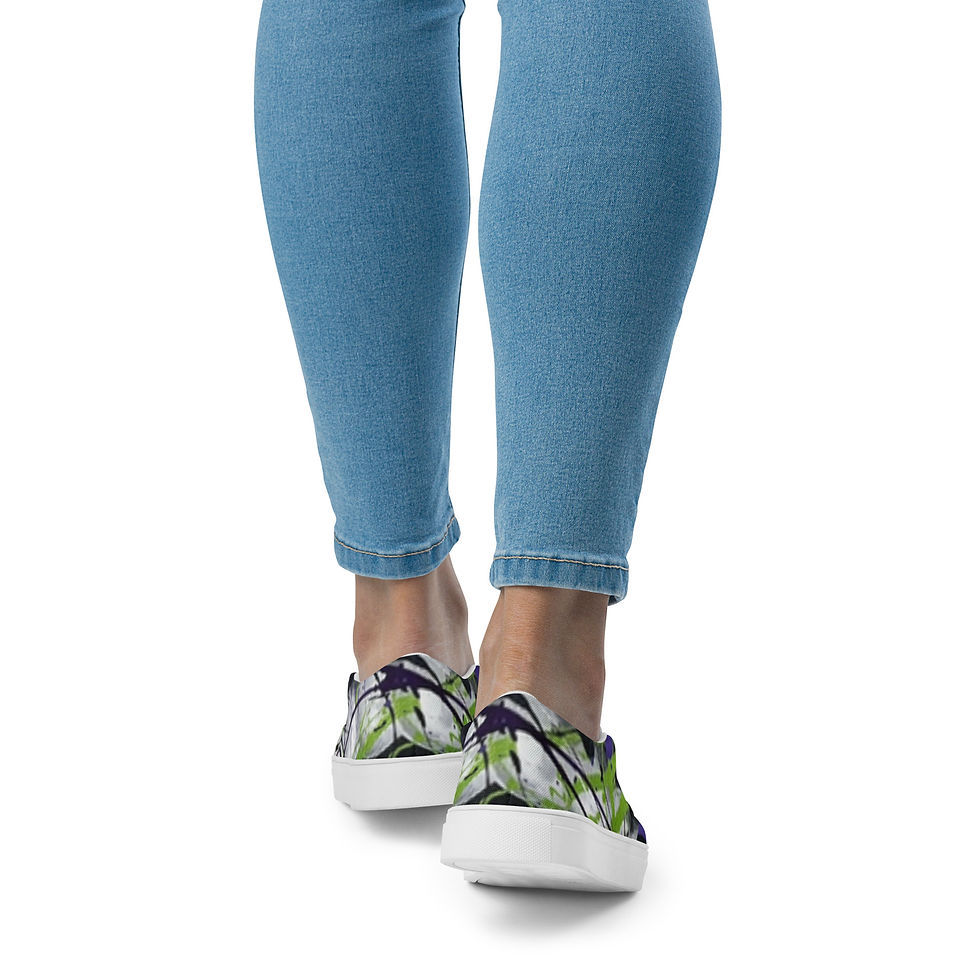Thumbnail: Women’s slip-on canvas shoes