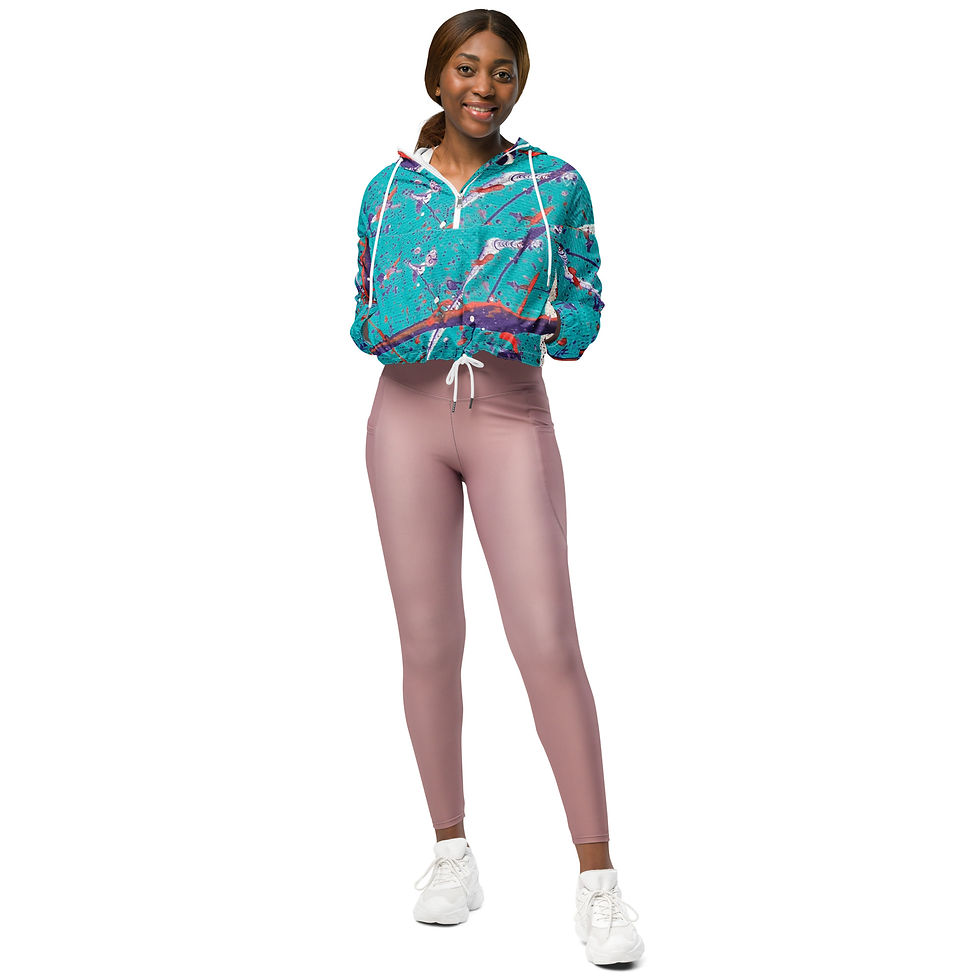 Thumbnail: Women’s cropped windbreaker