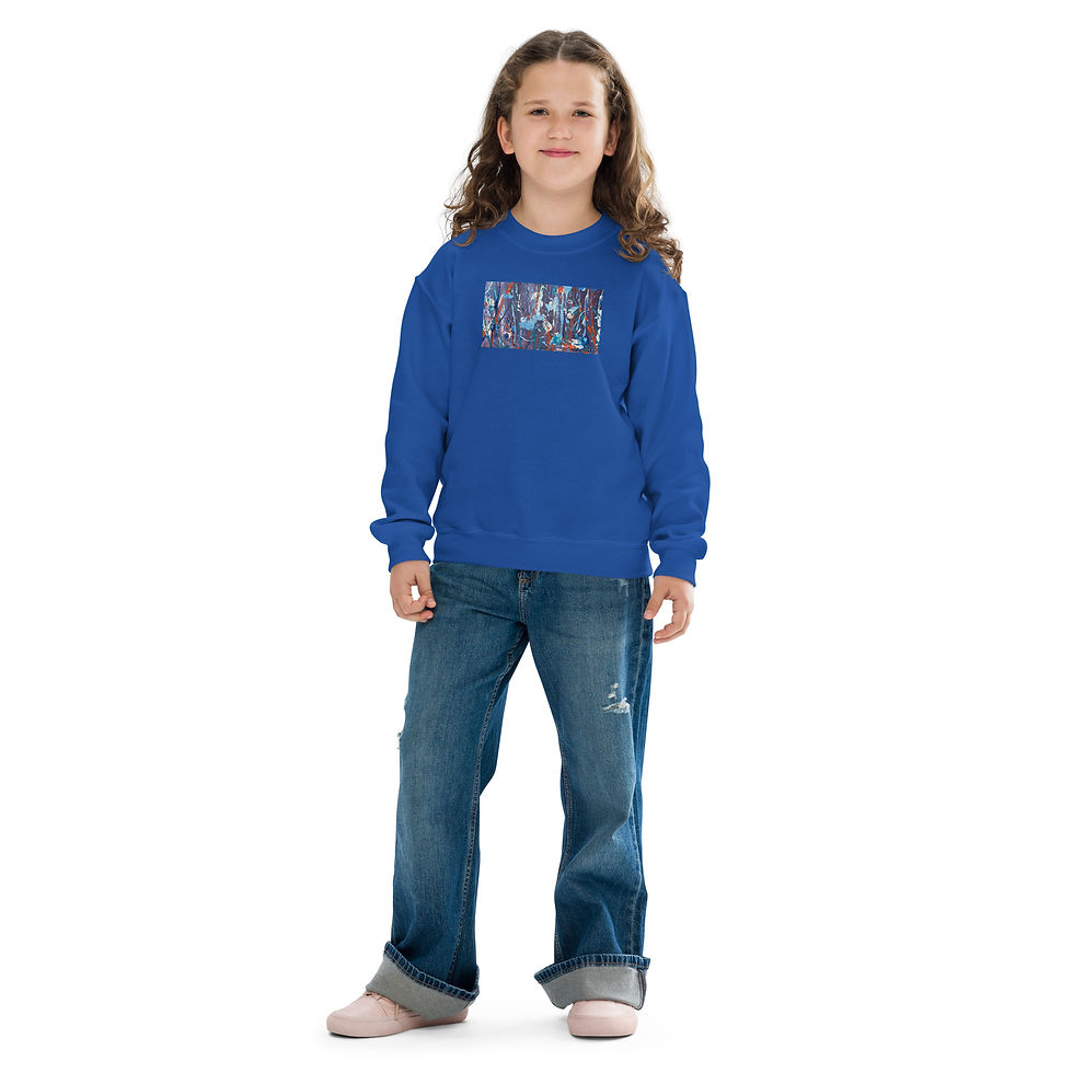 Thumbnail: Youth crewneck sweatshirt