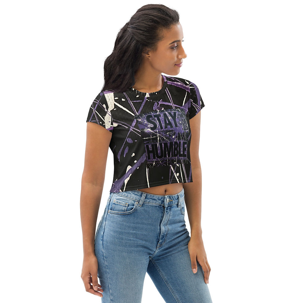 Thumbnail: All-Over Print Crop Tee