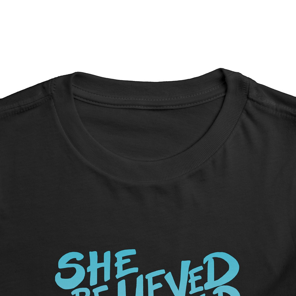 Thumbnail: She Believed Toddler Tee