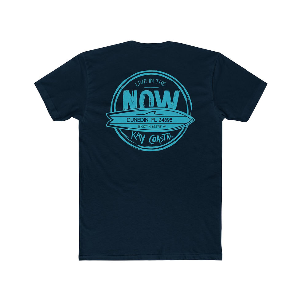 Thumbnail: Live in the Now Tee Navy