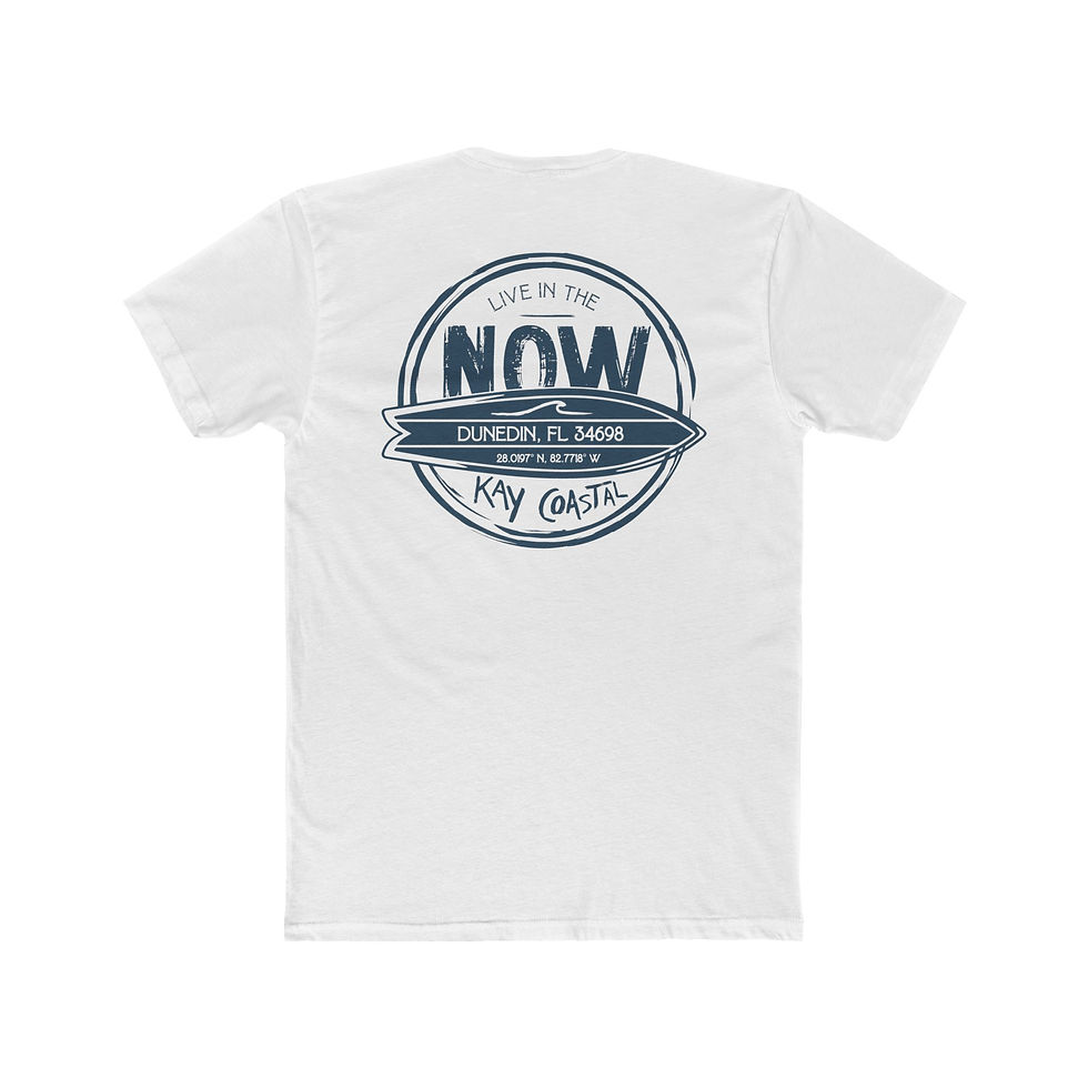Thumbnail: Live in the Now Tee White