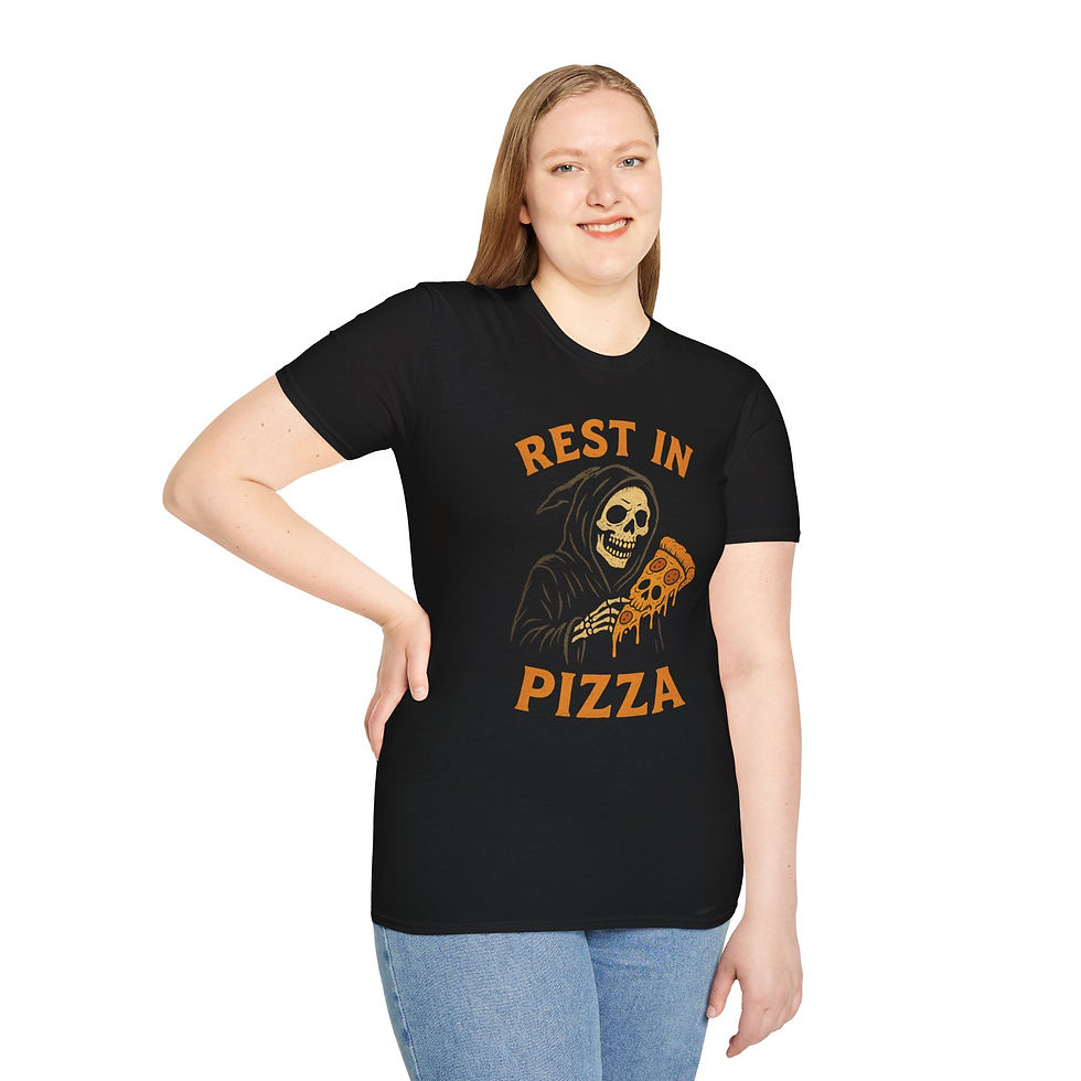 Thumbnail: Rest in Pizza - Halloween Tee