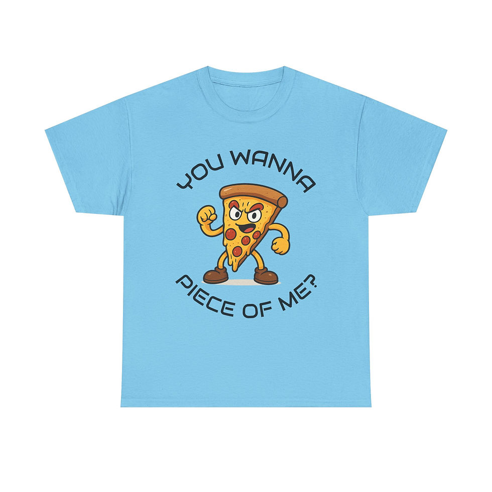 Thumbnail: You Wanna Piece of Me? Uni-Sex Pizza Tee