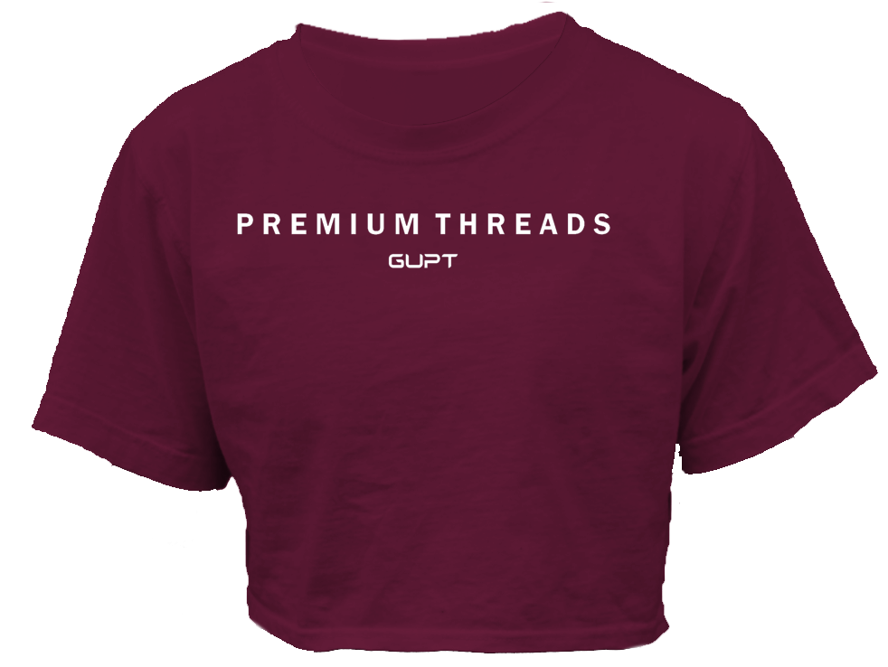 TO THE POINT CROP - MAROON