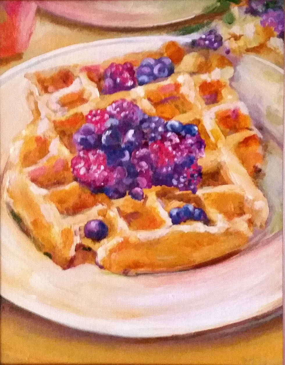Fruit Waffles 250