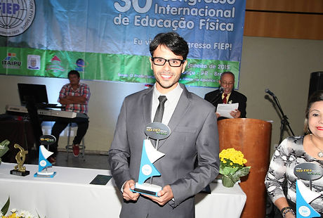 Premiação Cleber Junior e Tatyanne Lazier-Leão