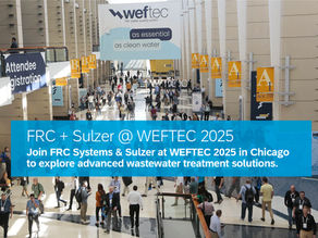 FRC Systems to Showcase Full-Scale DAF at WEFTEC 2025