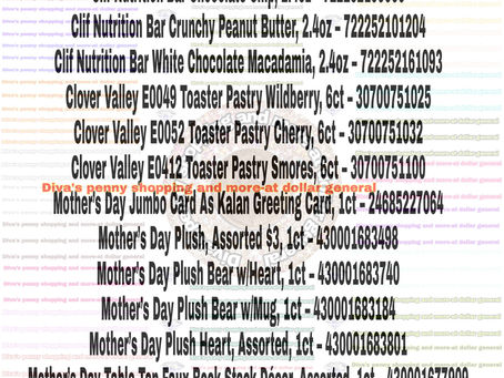 May 31,2022 dollar general penny list
