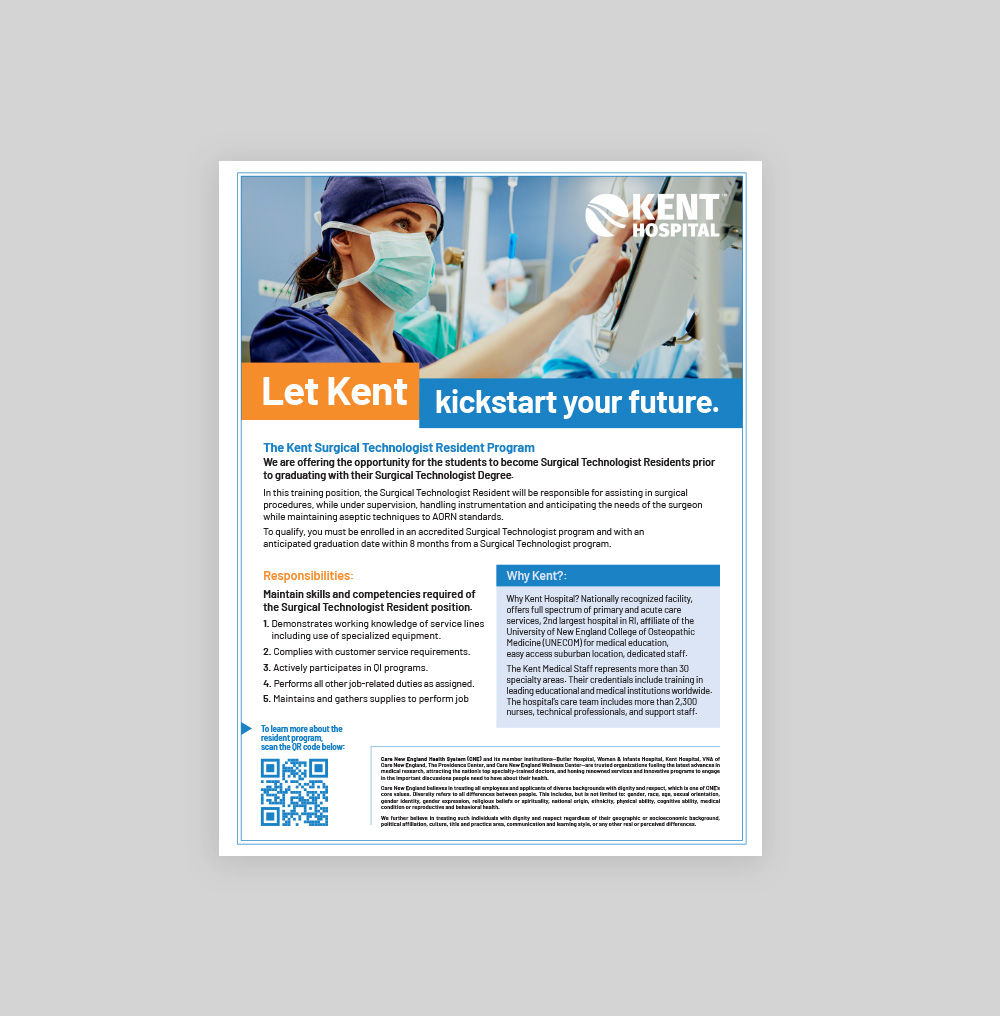 Kent Surgical Technologist Resident Program