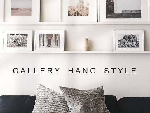 GALLERY HANG STYLE
