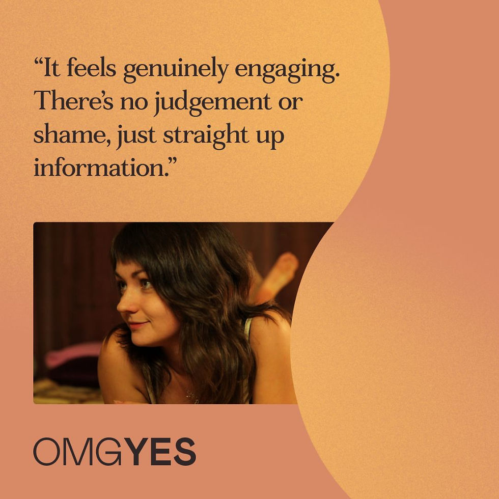 quote from a girl using omgyes