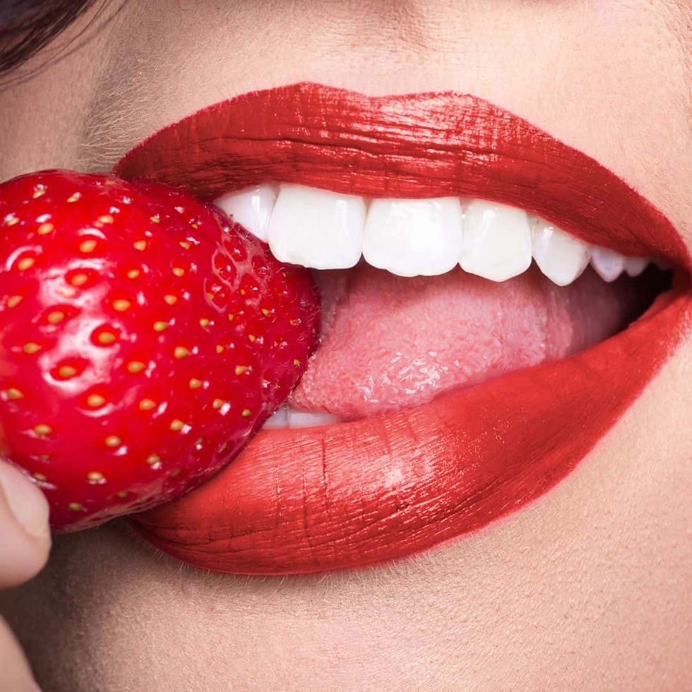 using the sensual sense of taste in the bedroom