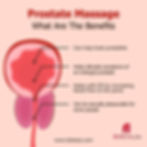 benefits of prostate massage infographic