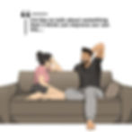 man talking to girlfriend about scheduling sex to improve their sex life