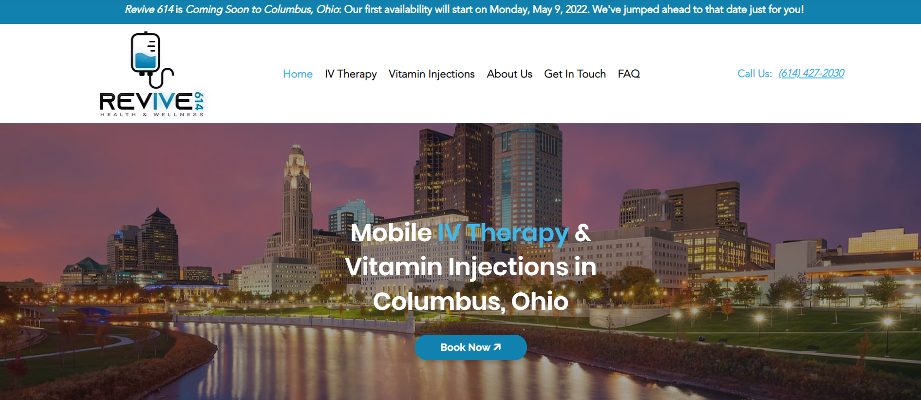 Mobile IV Therapy in Columbus, Ohio | Revive 614 Health & Wellness