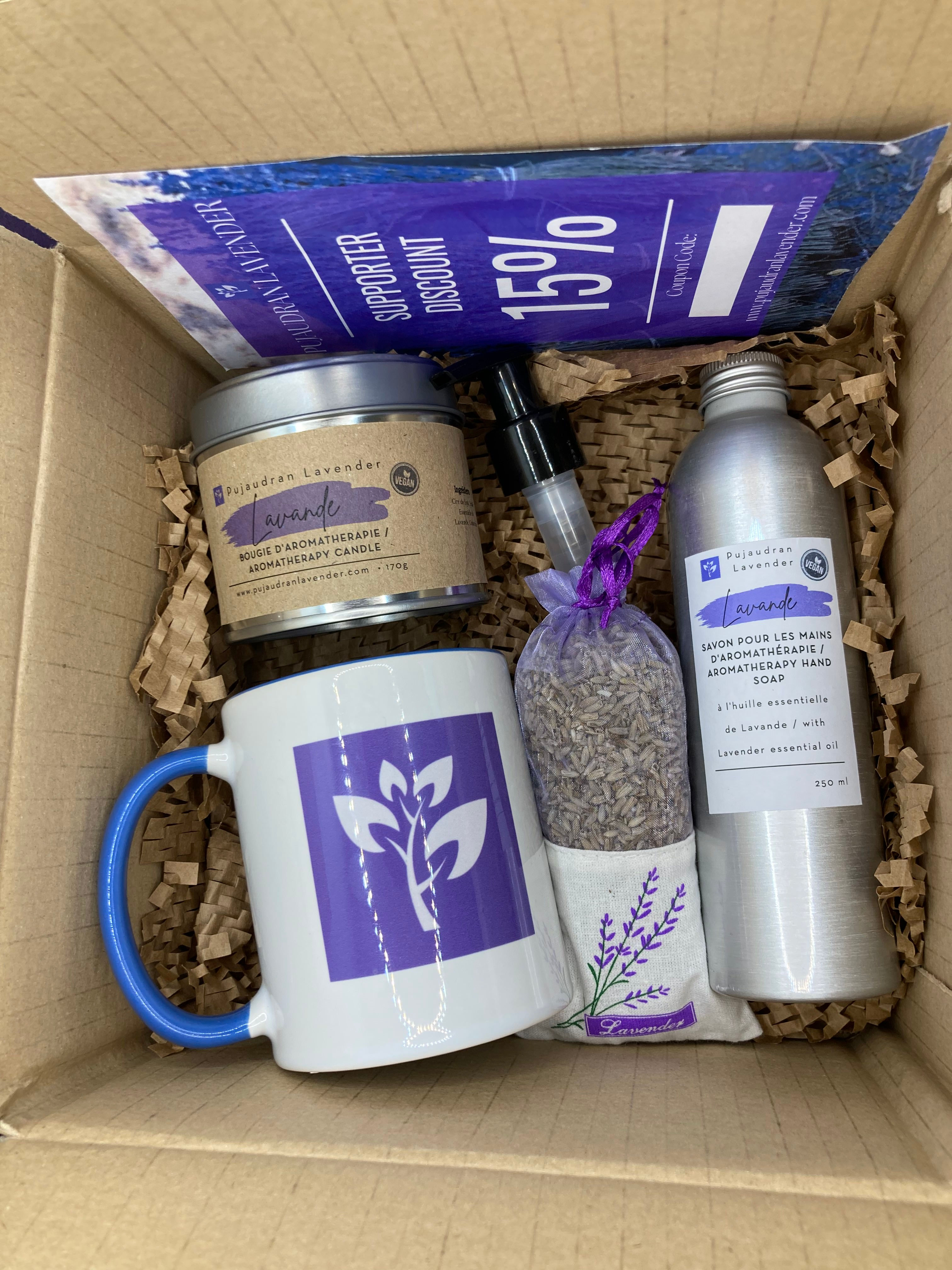 Pujaudran Lavender Supporter Giftbox