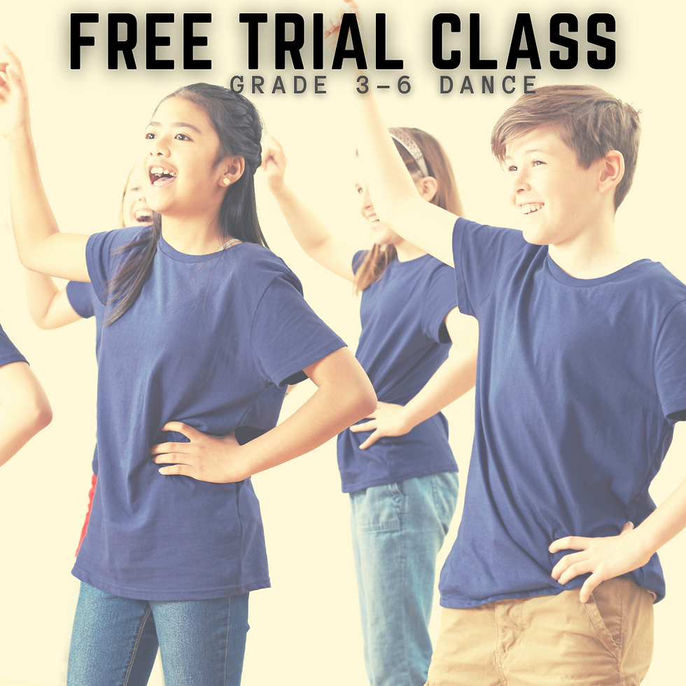 FREE Trial: Grades 3-6 Dance