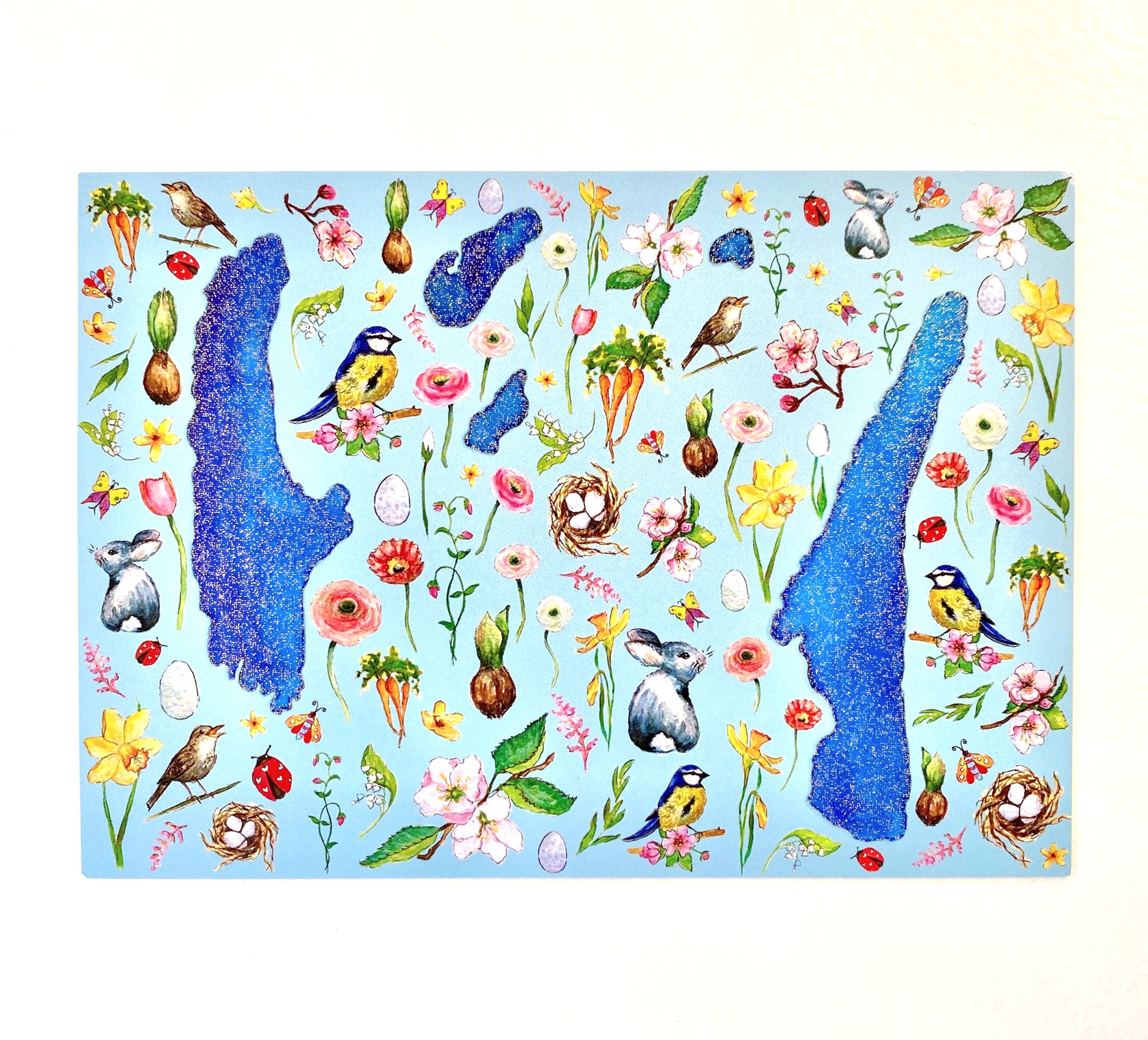 Frühlingskarte Fünfseenland