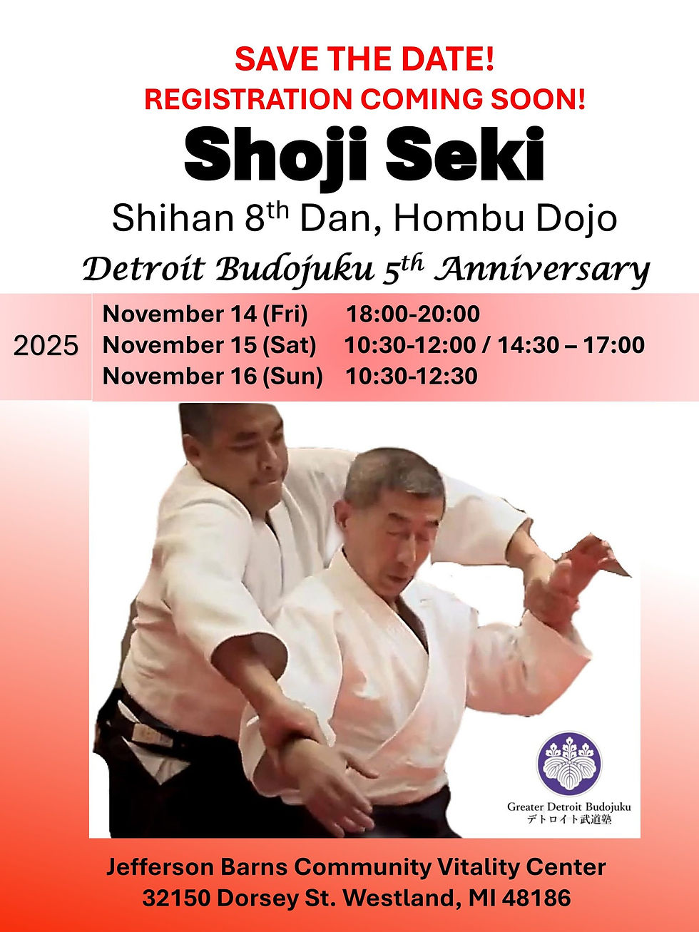 Seki-sensei seminar in Detroit