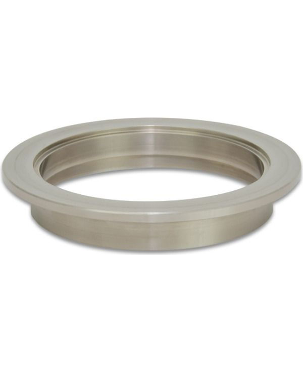 Stainless steel exhaust clamp ring for butt joint