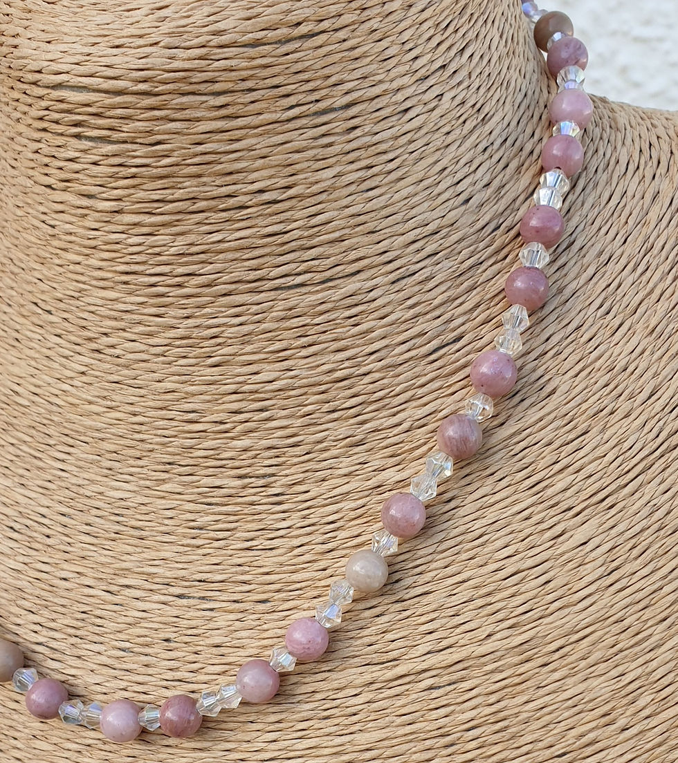 Thumbnail: Rhodochrosite Necklace 