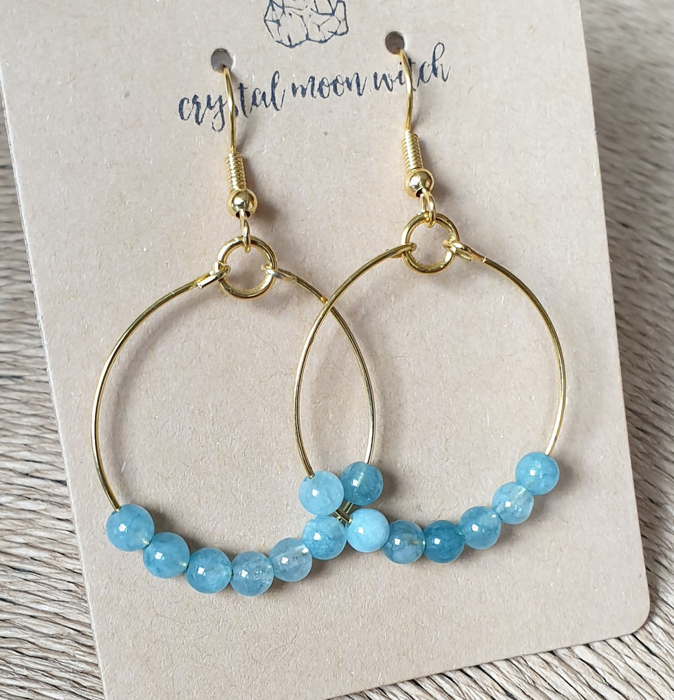 Thumbnail: Aquamarine earings 
