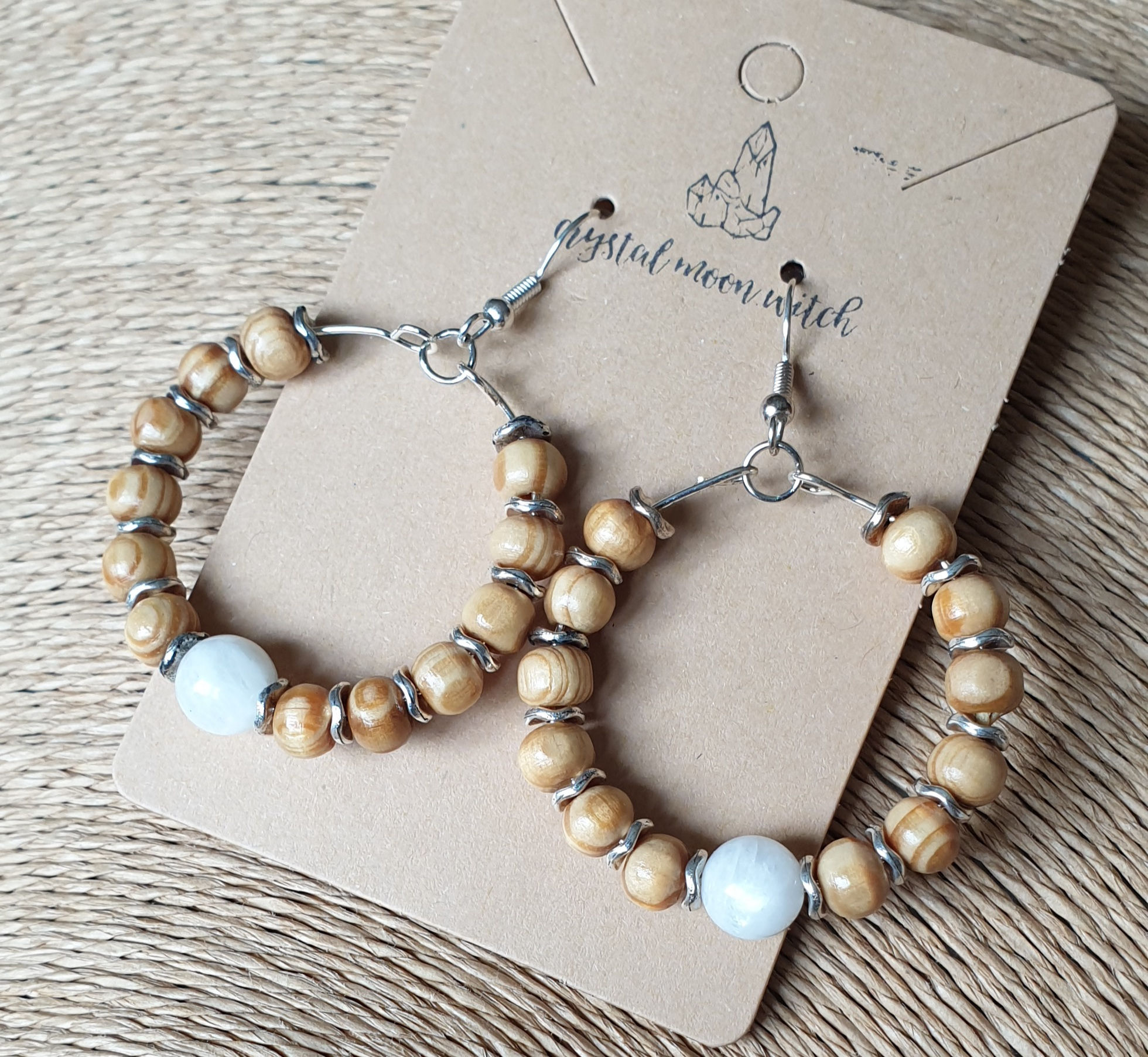 Moonstone earings 