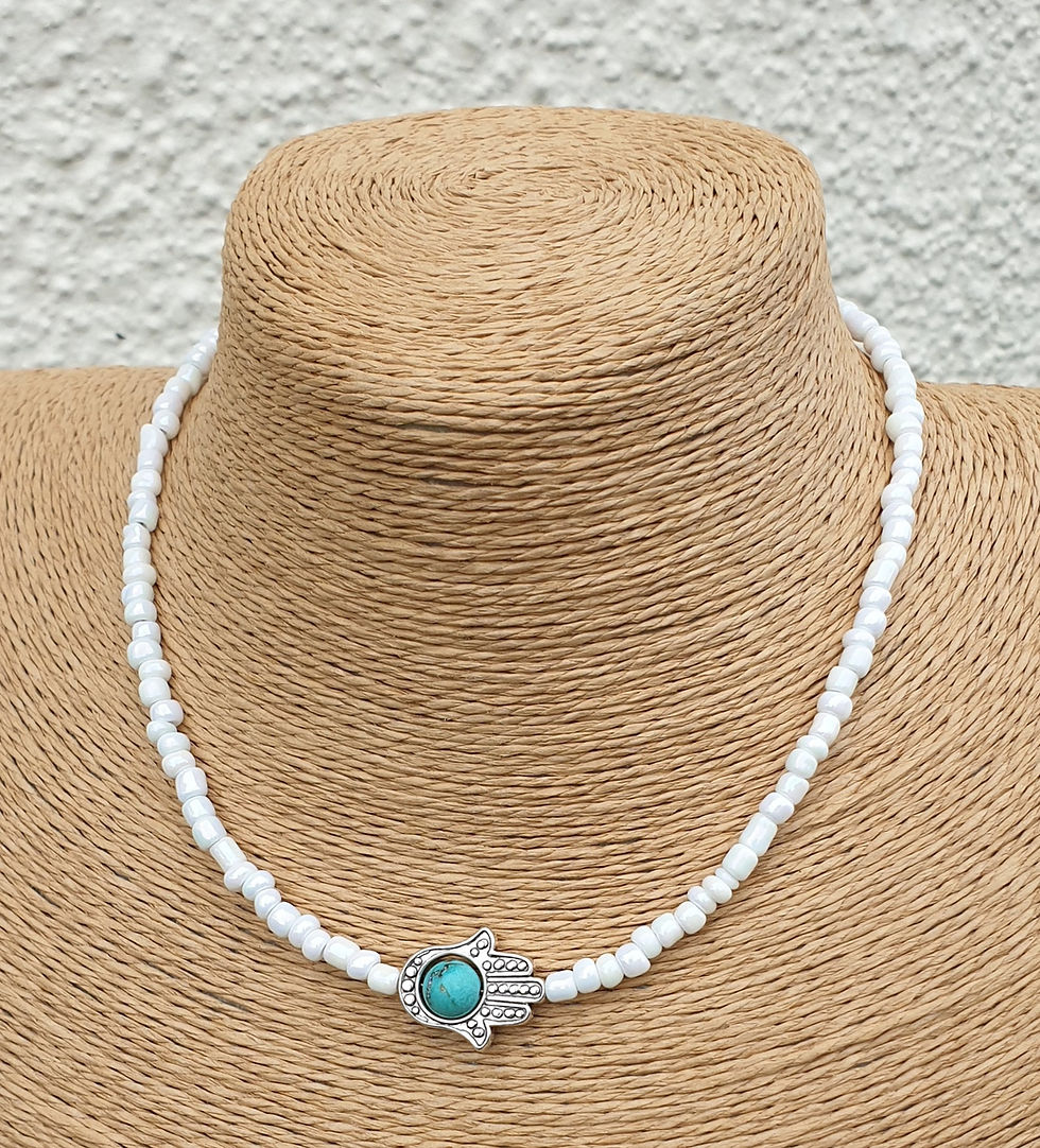 Thumbnail: Hamsa necklace 