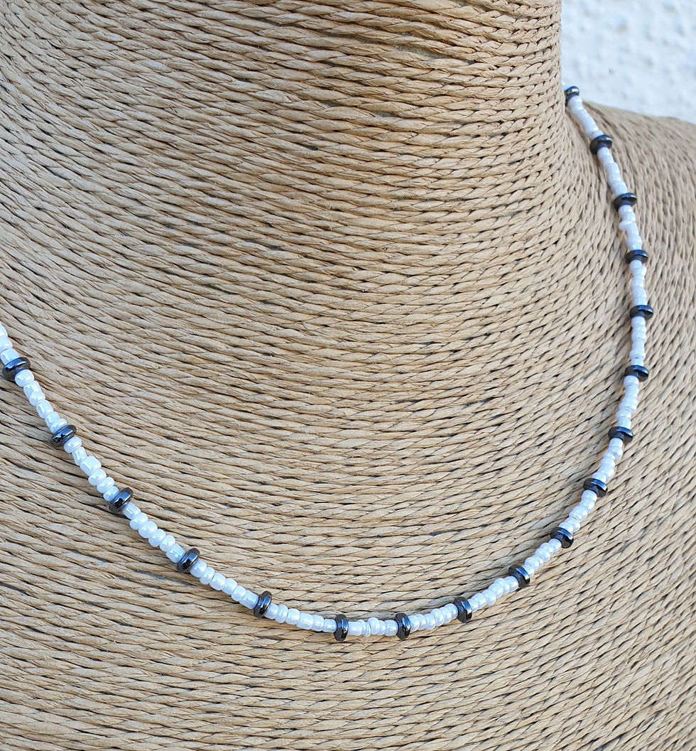 Thumbnail: Hematite Necklace 