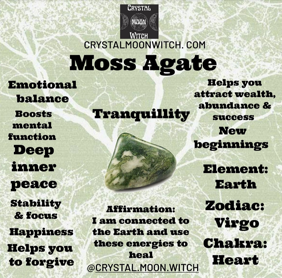 Thumbnail: Moss Agate heart earings 