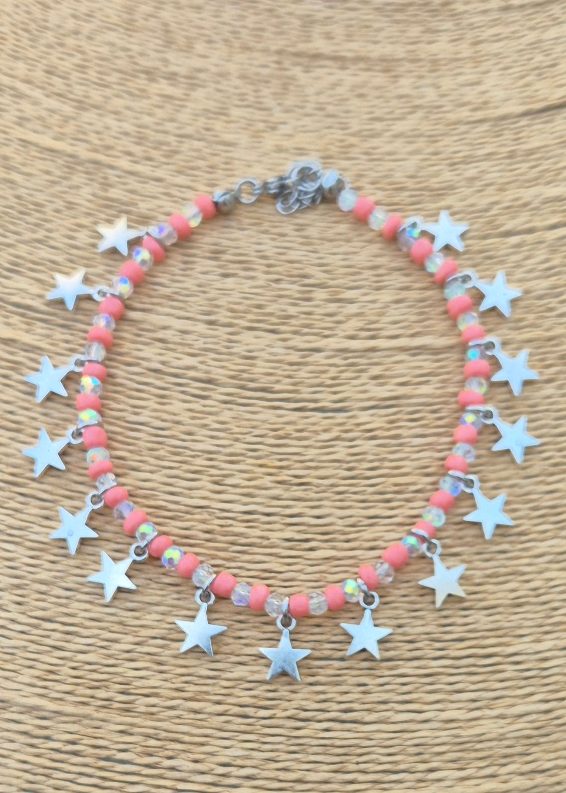 Star Charm Anklet SILVER