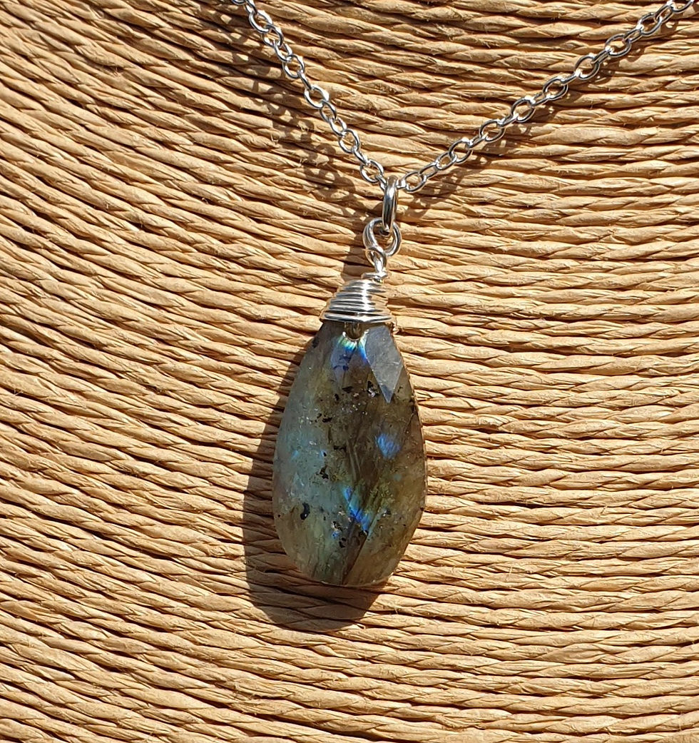 Thumbnail: Labradorite necklace 