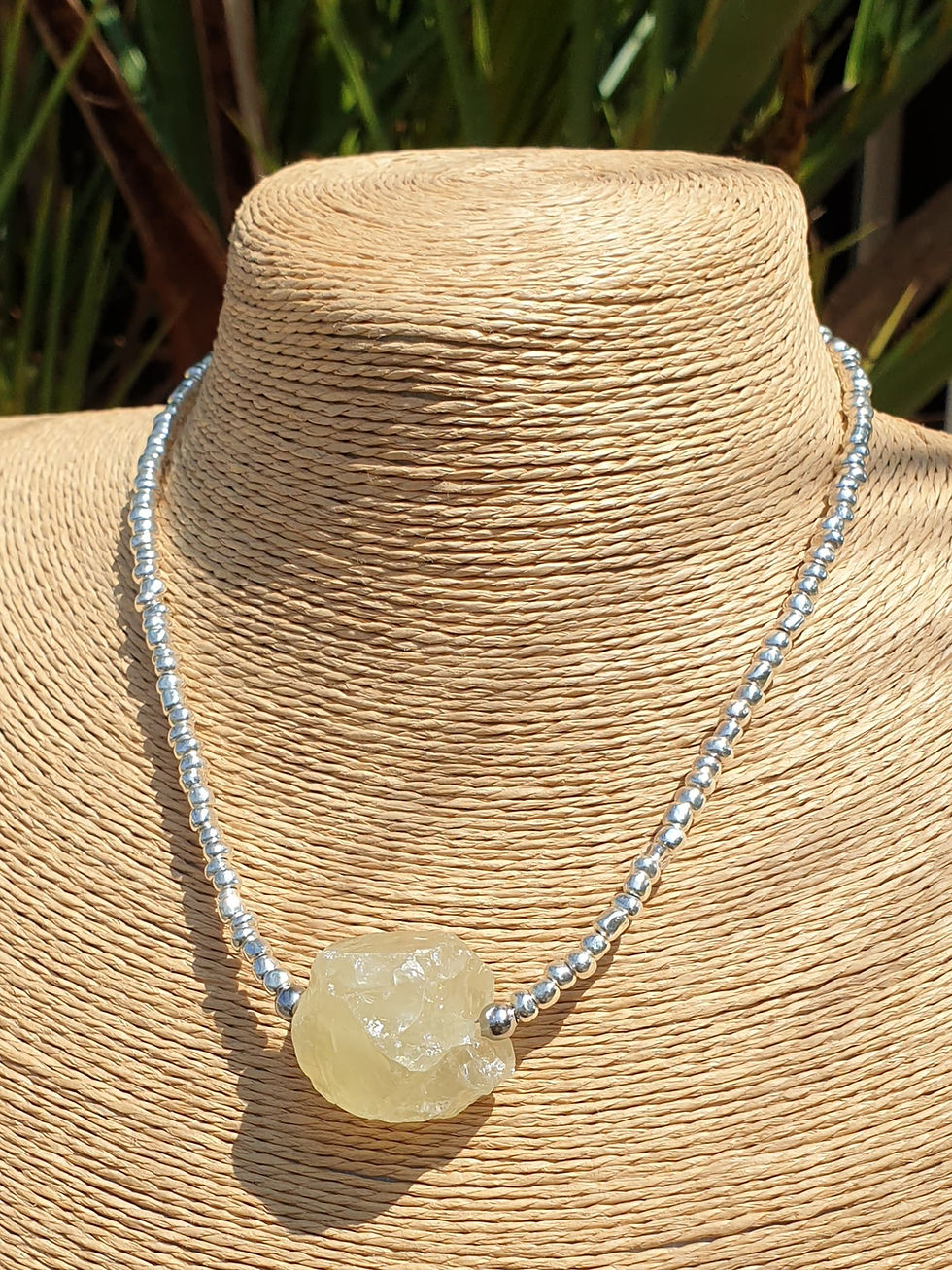 Thumbnail: Lemon Quartz necklace 