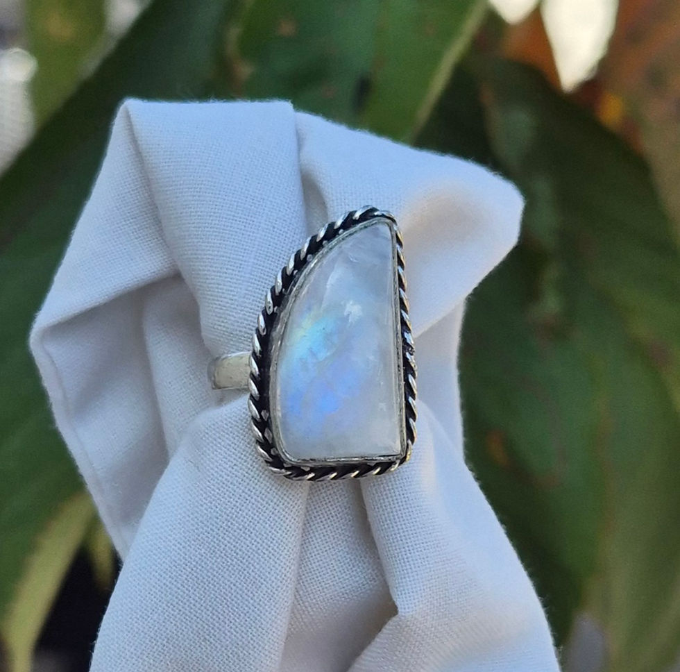 Thumbnail: Moonstone Ring Size M