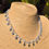 Thumbnail: Glass Crystal Star Charm Necklace SILVER