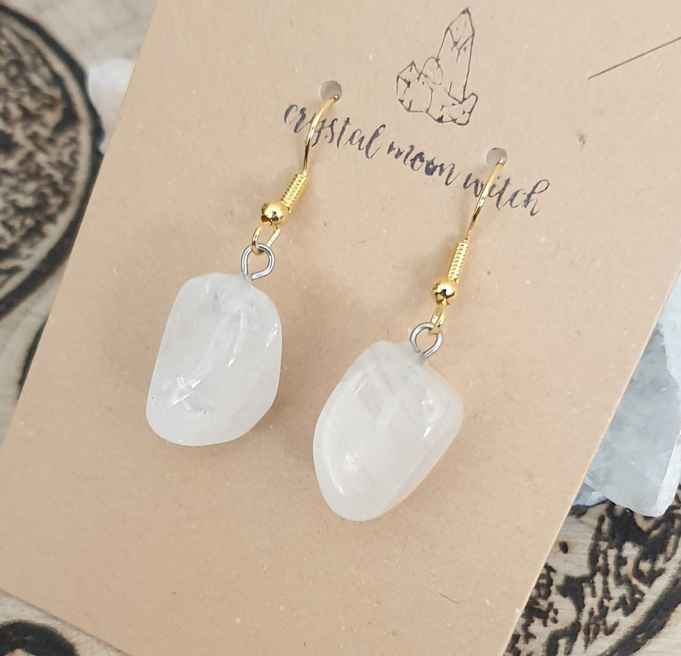 Thumbnail: Clear Quartz earings 