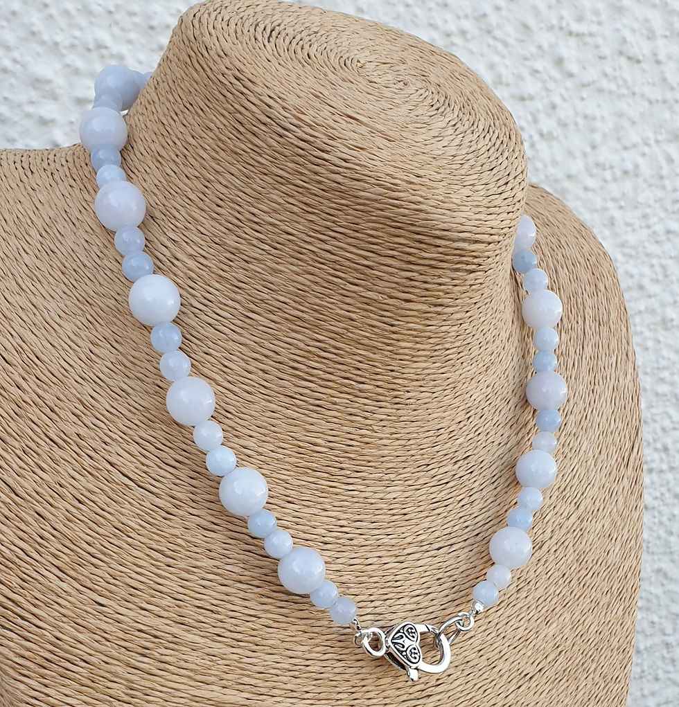 Thumbnail: Aquamarine necklace 