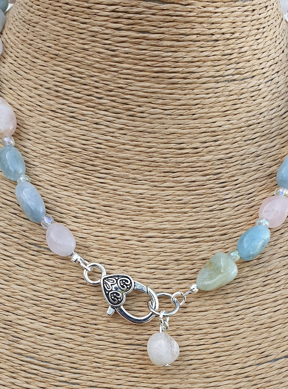 Thumbnail: Morganite necklace 