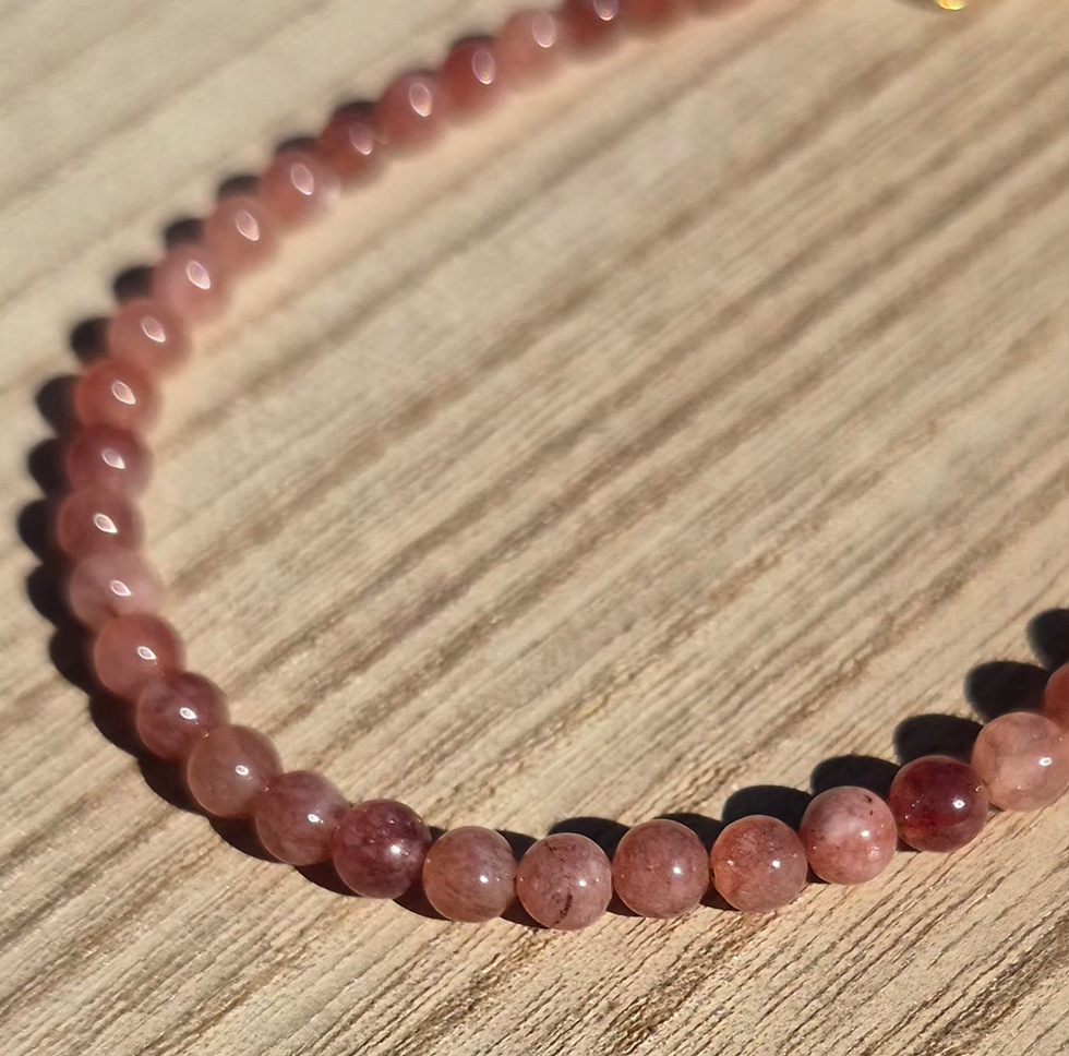 Thumbnail: Sunstone Bracelet ~ GOLD 