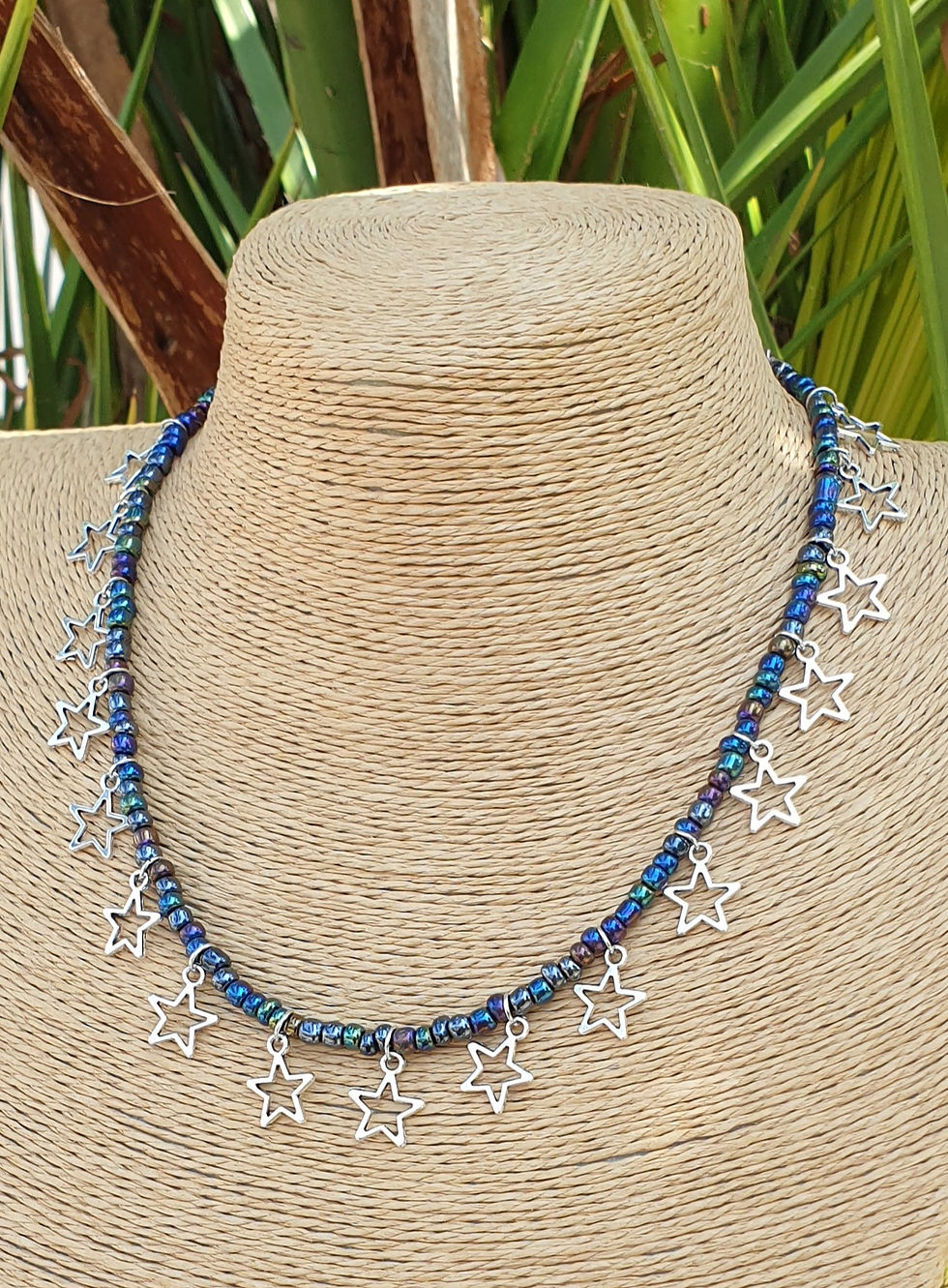 Thumbnail: Star charm Necklace SILVER