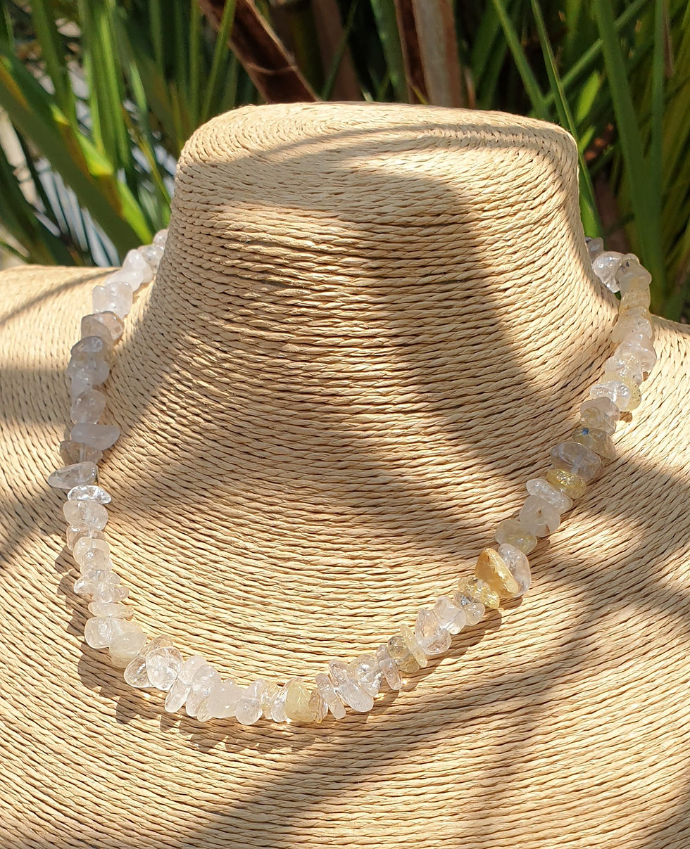 Thumbnail: Rutilated Quartz Necklace 
