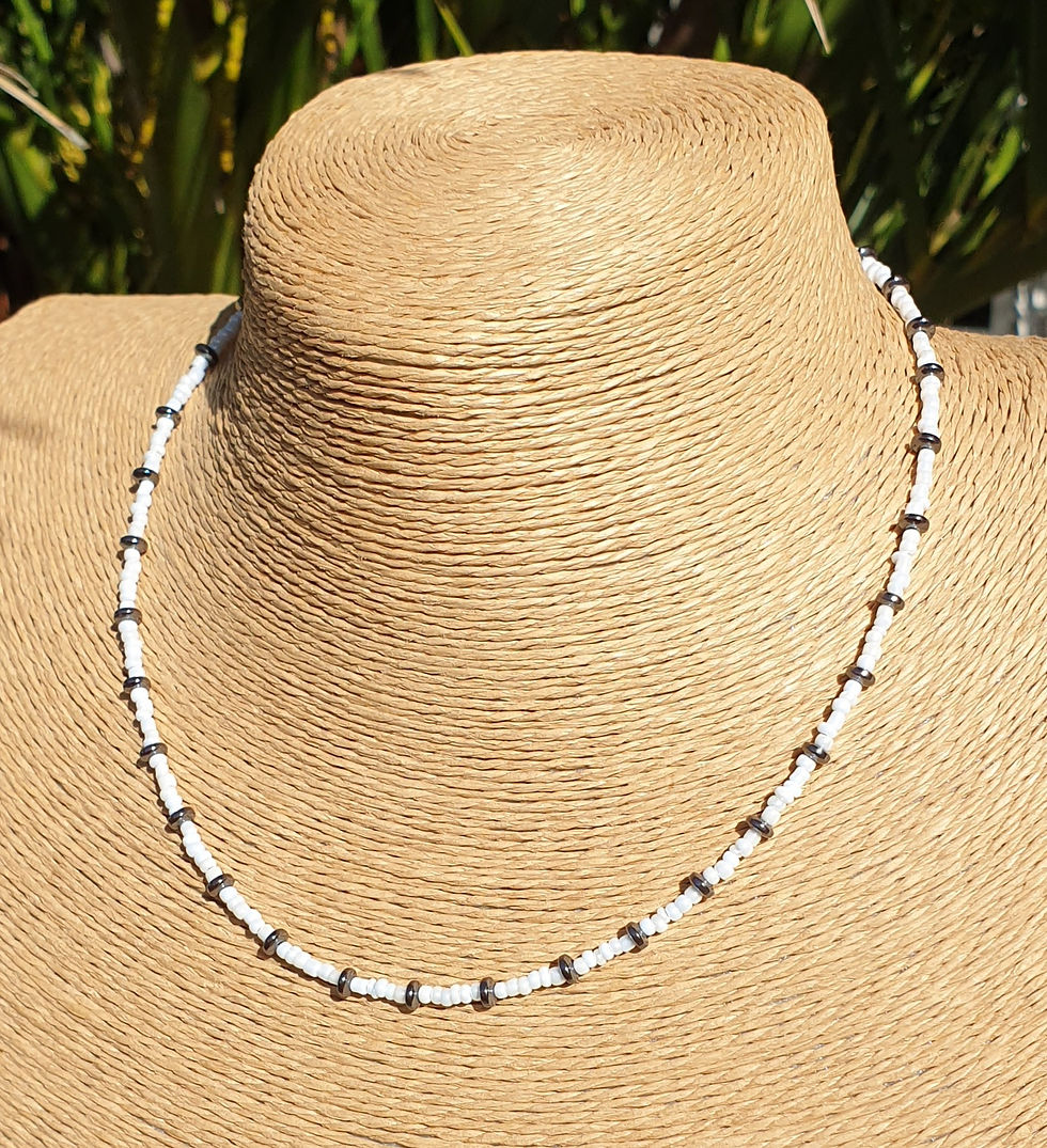 Thumbnail: Hematite Necklace 