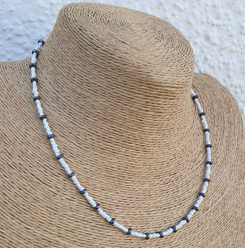 Thumbnail: Hematite Necklace 