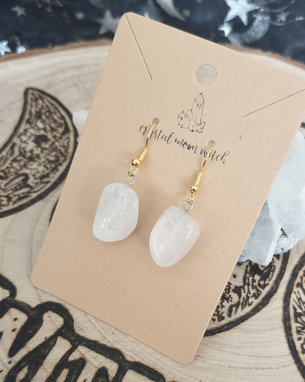 Thumbnail: Clear Quartz earings 