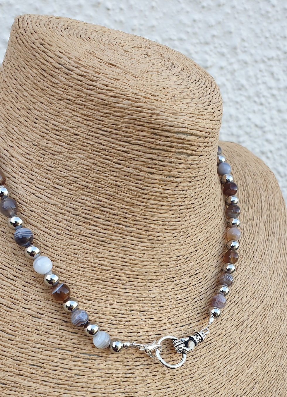 Thumbnail: Botswana Agate necklace 