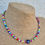 Thumbnail: Evil eye Necklace Choker BLUE 