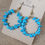 Thumbnail: Turquoise Howlite earings 